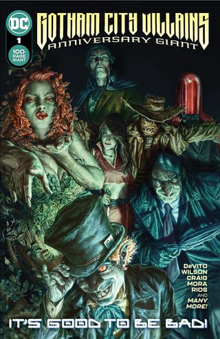 Gotham City Villains Anniversary Giant #1 main cover