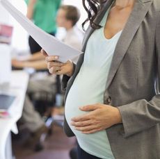 pregnant office