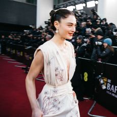 Raffey Cassidy attends the EE BAFTA Film Awards 2025