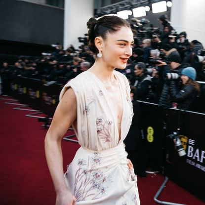 Raffey Cassidy attends the EE BAFTA Film Awards 2025