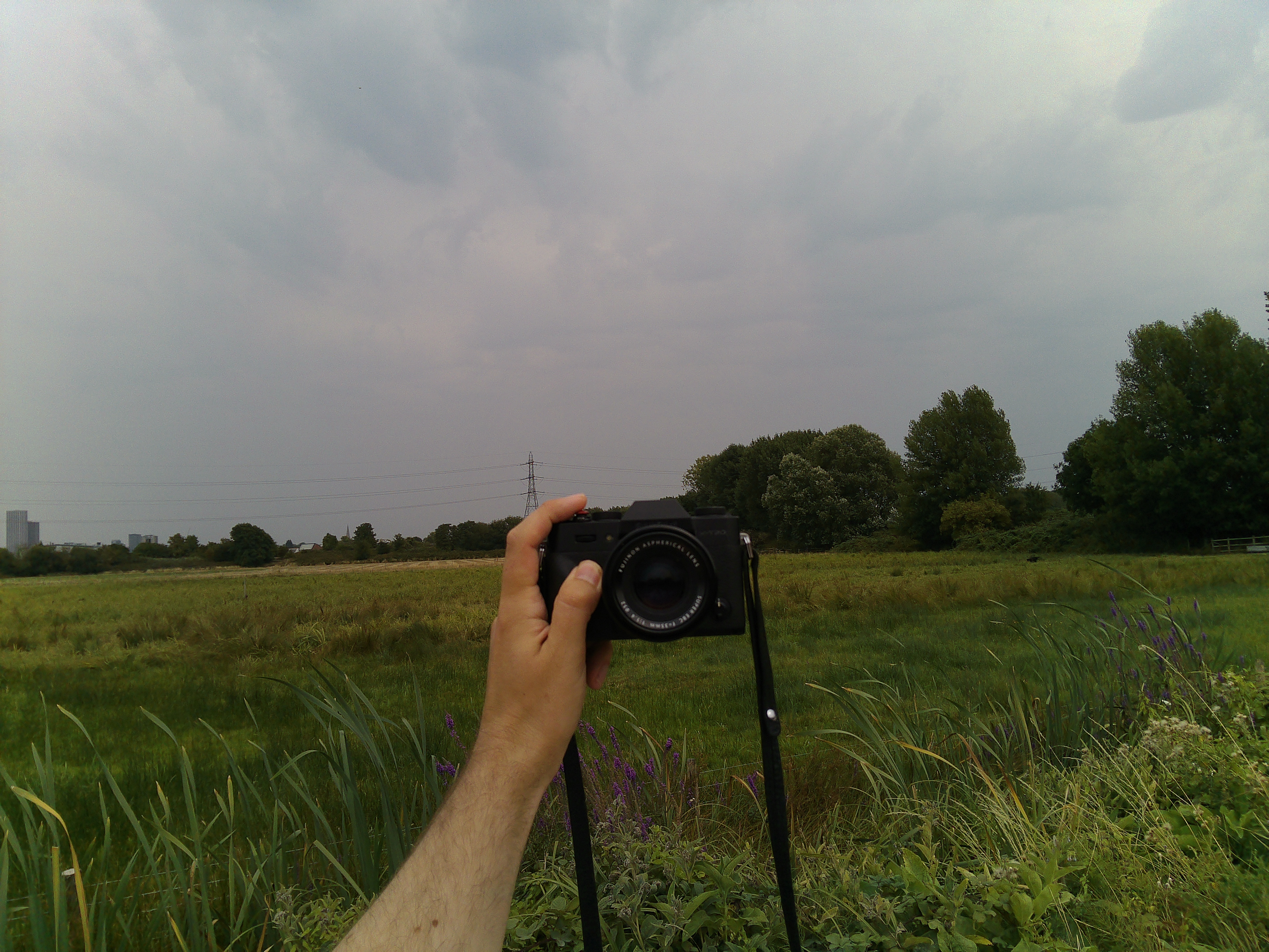 Sample image captured with iVue The Glide camera glasses