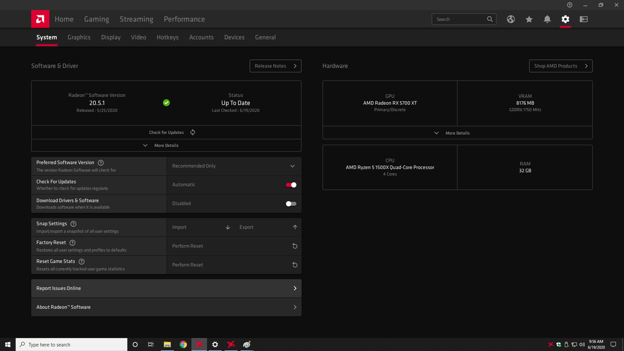 Radeon Software Adrenalin 2020 Edition 20.5.1