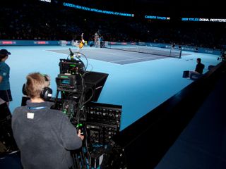 Sky filming 3d tennis