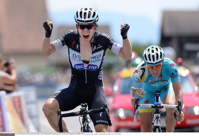 Jan Bakelants (Omega Pharma - QuickStep) triumphs in stage 6