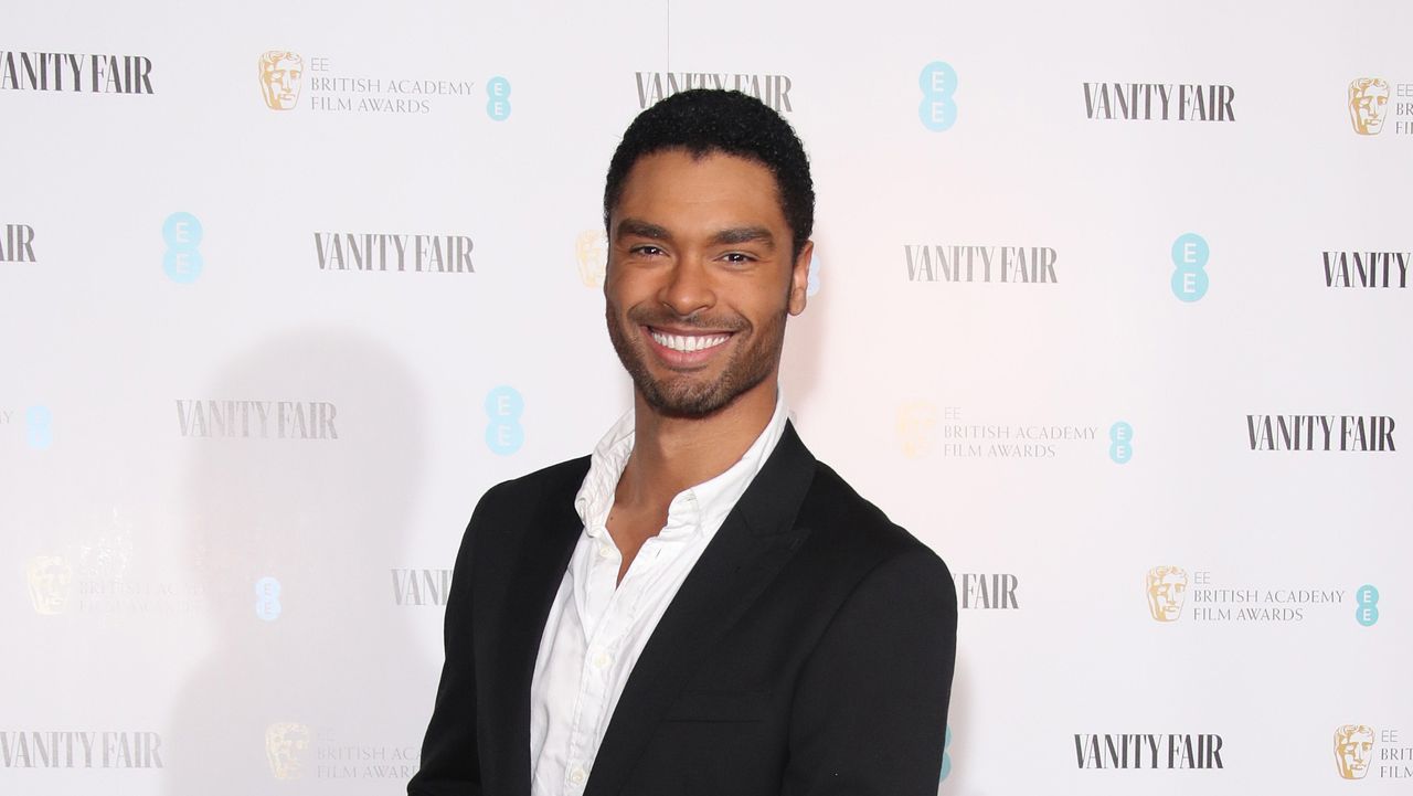 Regé-Jean Page attends the Vanity Fair EE Rising Star BAFTAs Pre Party at The Standard on January 22, 2020 in London, England.