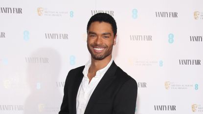 Regé-Jean Page attends the Vanity Fair EE Rising Star BAFTAs Pre Party at The Standard on January 22, 2020 in London, England.