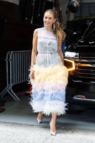 Blake Lively for 'It Ends With Us' press tour in New York City July 2024