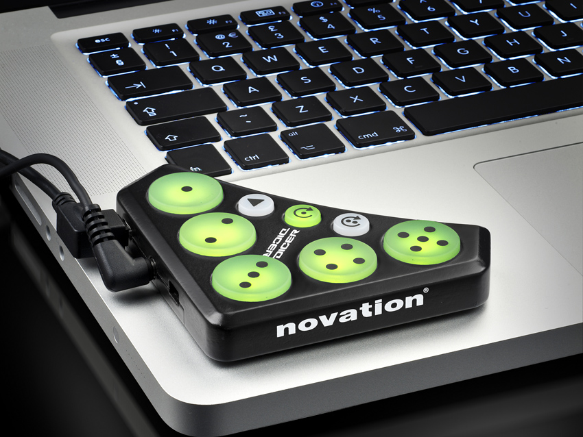 Dicer can be used with any MIDI-compatible software.