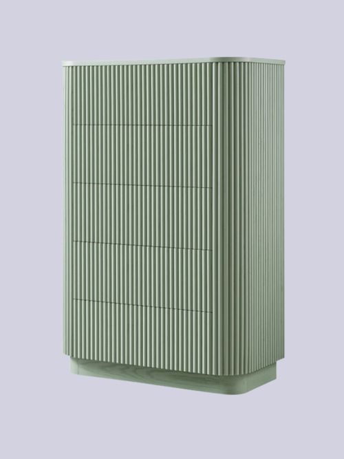 Maru Chest of Drawers in Sage Green