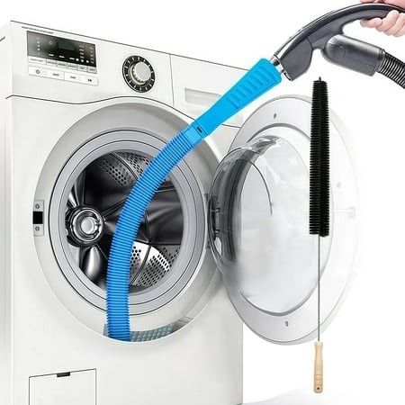 Appliance Cleaning Expert Kit: Power Through Lint &amp;amp; Dust! Includes Flexible Dryer Vent Brush + Vacuum Hose Attachment &amp;amp; Refrigerator Coil Brush (2-Piece Set)