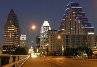 Austin is home to the ever-popular SXSW Festival. Image © Daniel Mayer