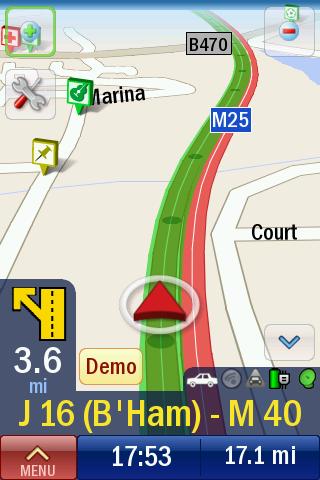 Co-Pilot live on the iphone