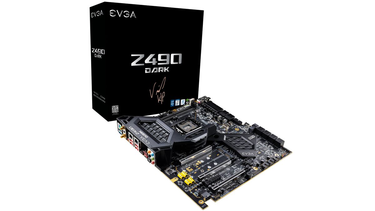 EVGA Releases The Z490 Dark K|NGP|N Edition Motherboard For