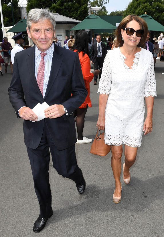 Carole Middleton Wimbledon: Kate's mother wows in affordable white ...