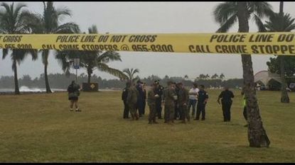 Marines in Hawaii search for their missing colleagues.