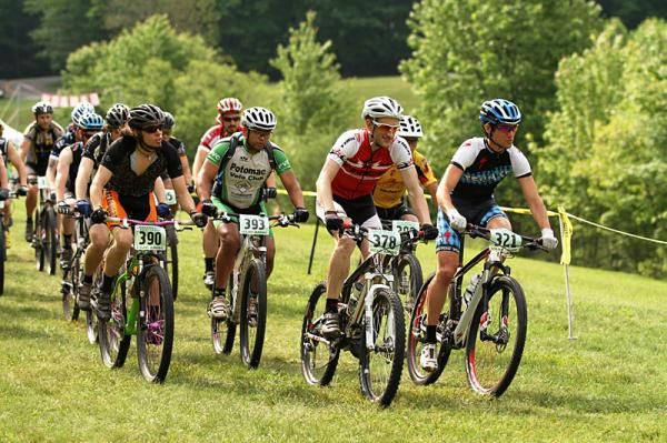 Chris Beck (Team CF) in the peloton