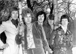 Band of Joy: Kevyn Gammond, Robert Plant, John Bonham, Chris Brown and Paul Lockey