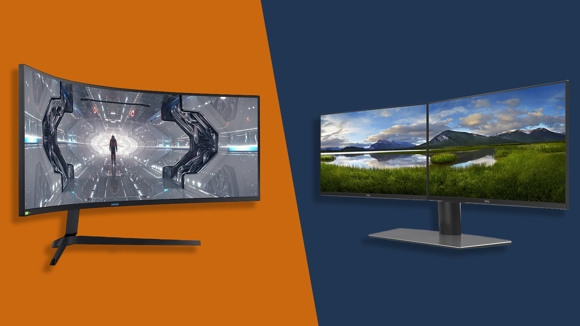 Ultrawide monitor or dual monitors: What's best? - Reviewed