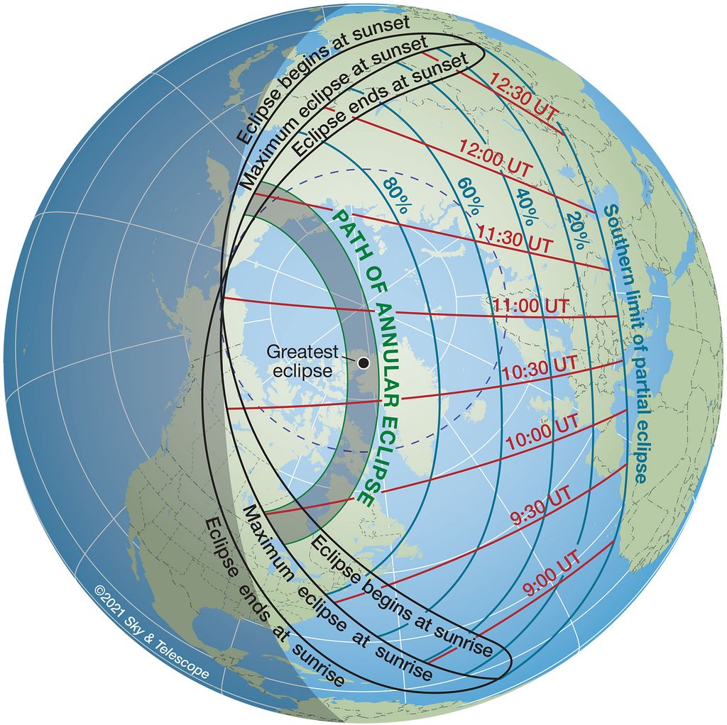 The 'ring of fire' solar eclipse of 2021 will look like the 'Death Star ...