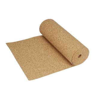 A roll of thermal cork insulation 