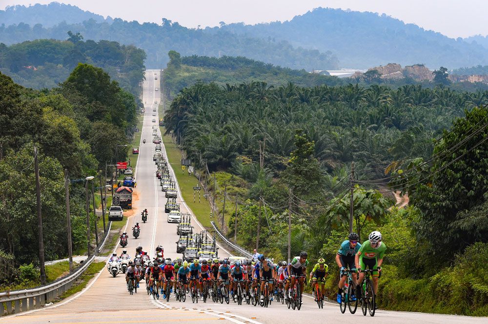 Stage 4 at the Tour de Langkawi