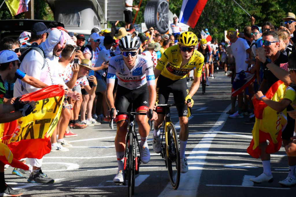 Jonas Vingegaard Tadej Pogacar Tour de France