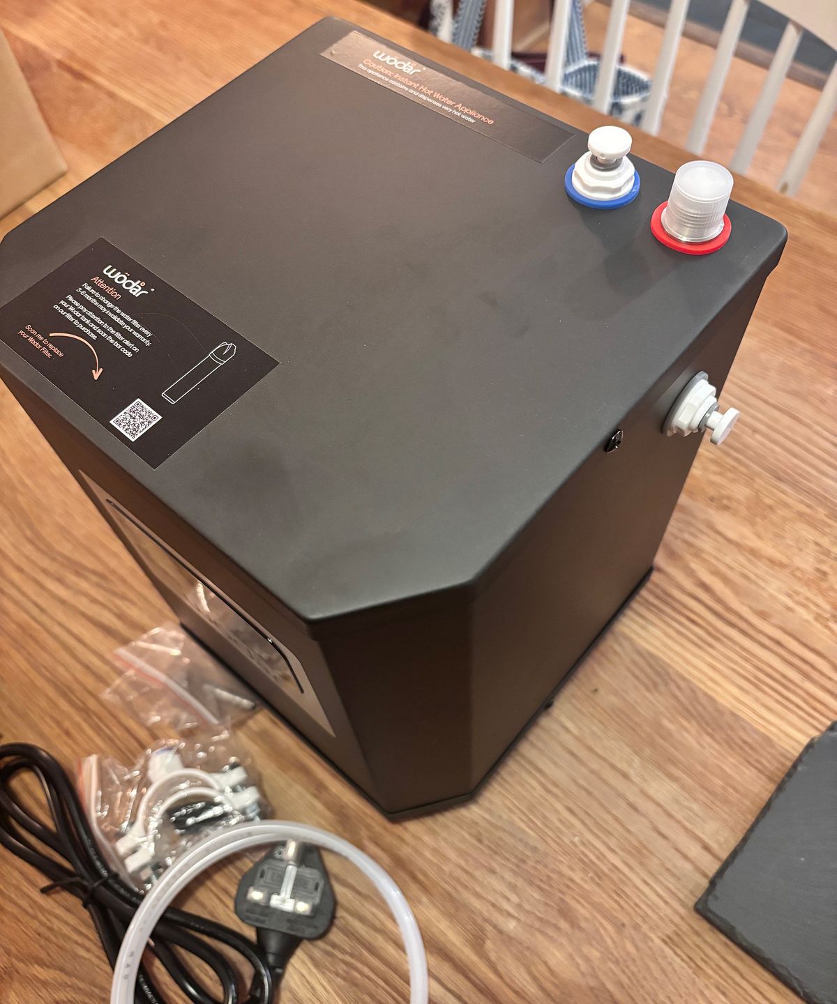 water heater tank for boiling water tap