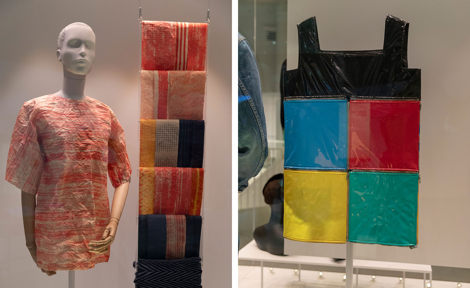 Displays explore the use of products from both engineered and natural sources