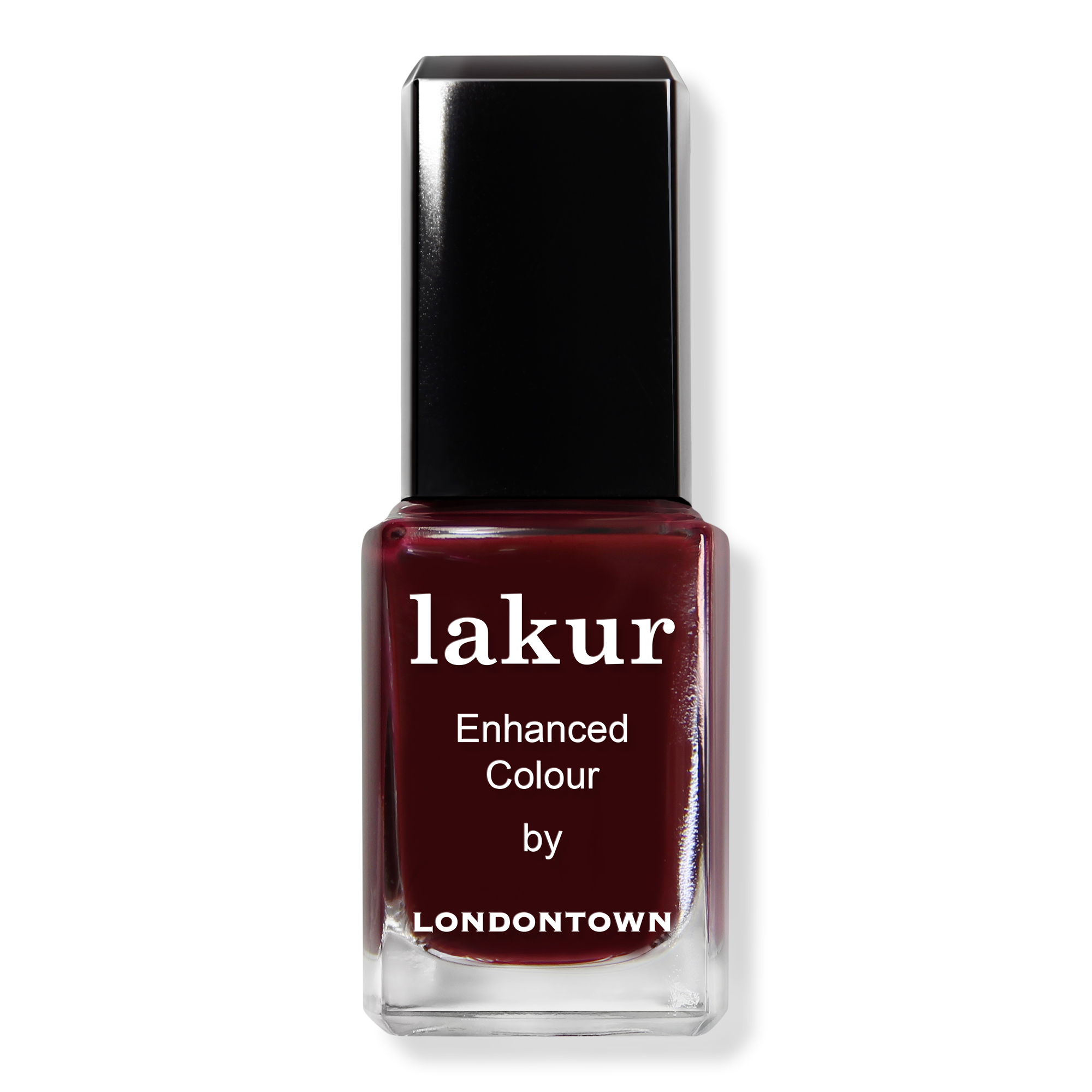 Lakur Enhanced Colour Nail Polish - Elderberry