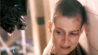 Sigourney Weaver as Ellen Ripley in Alien 3