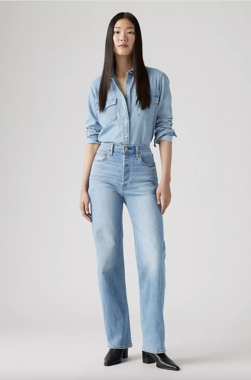 Ribcage Full Length Jeans