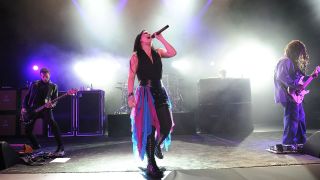 Amy Lee with Evanescence, 2011