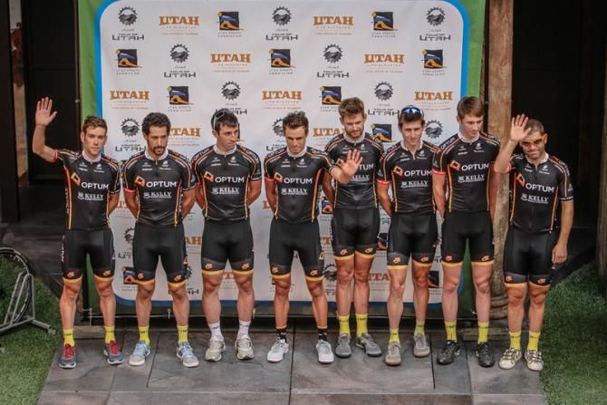 The Optum p/b Kelly Benefit Strategies team gets introduced to fans.
