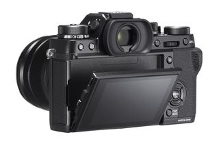 The X-T2 (above) has a 3in LCD screen, just like the X-H1
