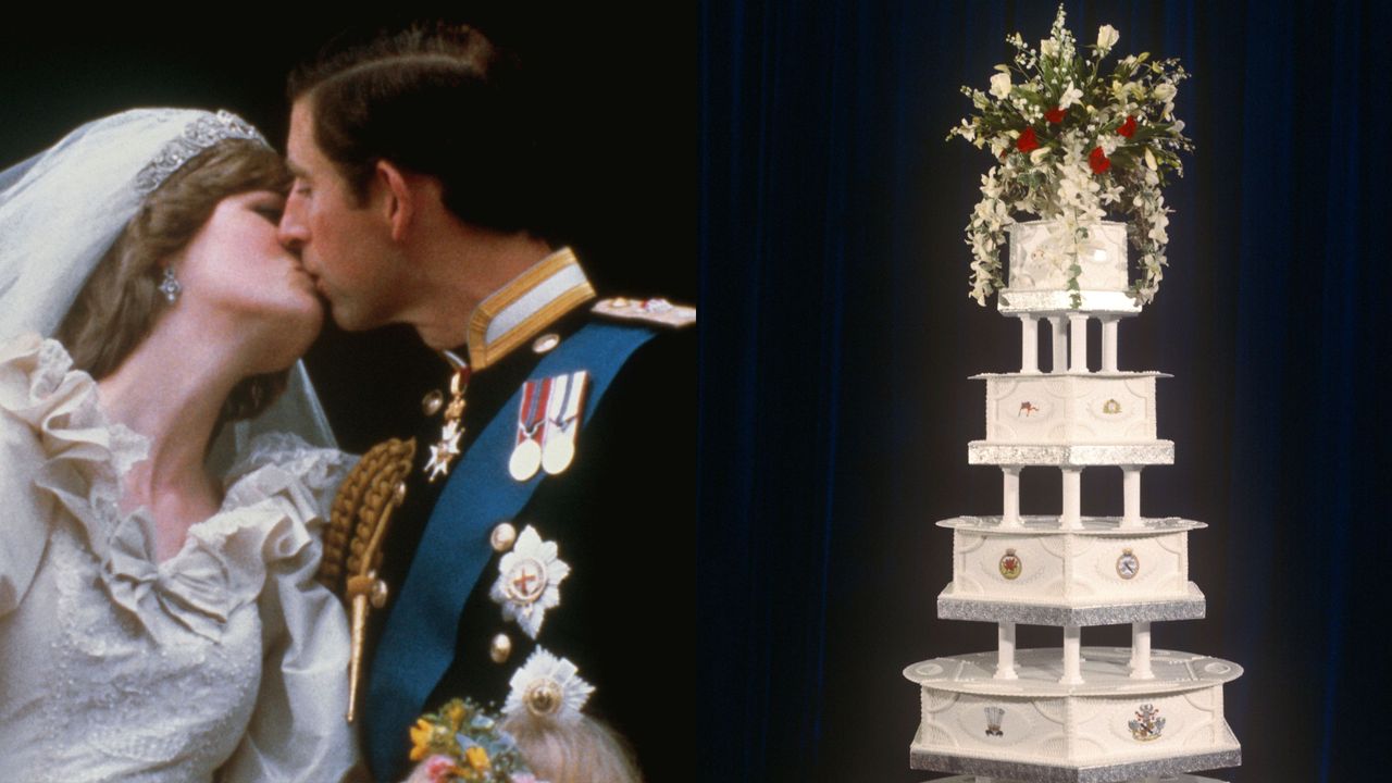 prince charles princess diana wedding cake auction