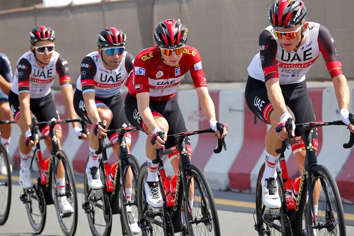UAE Tour 2021 3rd Edition 6th stage Deira Island Palm Jumeirah 165 km 26022021 Tadej Pogacar SLO UAE Team Emirates photo Luca BettiniBettiniPhoto2021