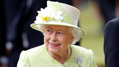 Queen Elizabeth II attends day five of Royal Ascot at Ascot Racecourse on June 22, 2019