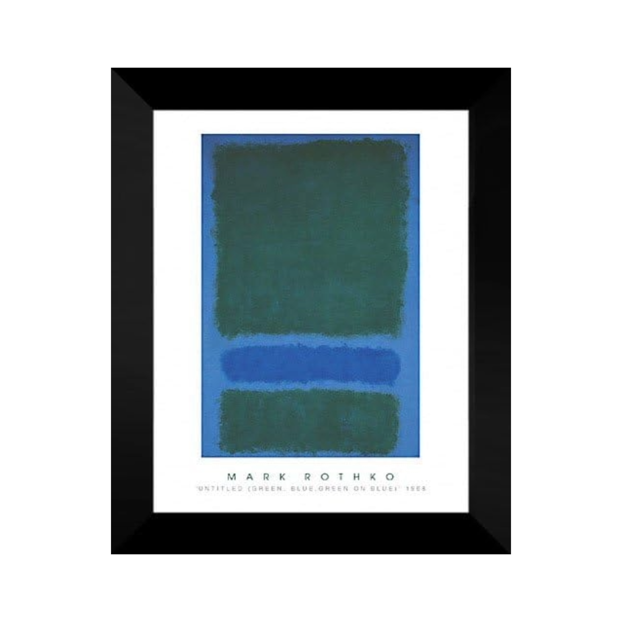 Amazon, Mark Rothko Framed Art Print 20x24 "Untitled"