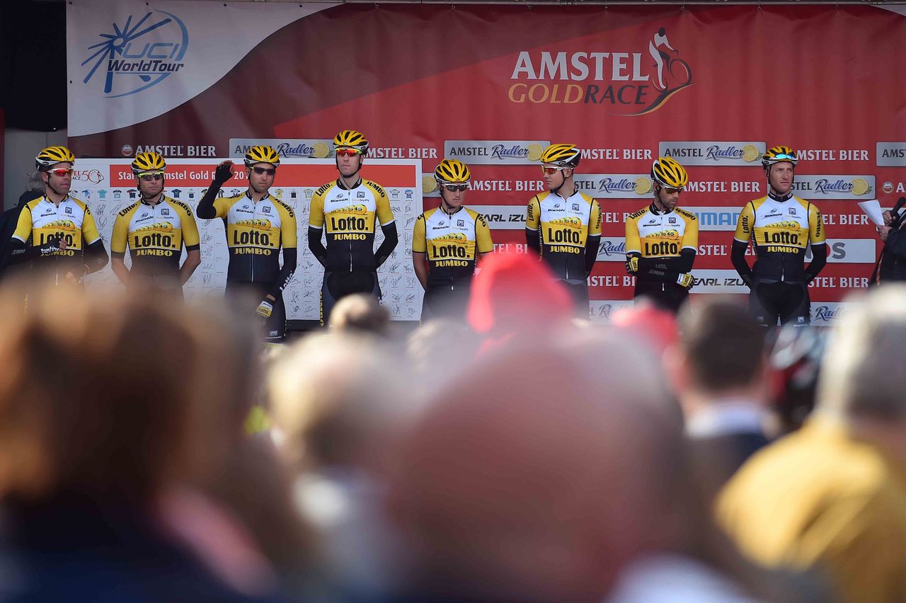 LottoNL-Jumbo presented the crowd