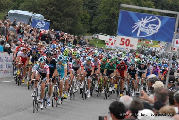 Going through for the last lap
