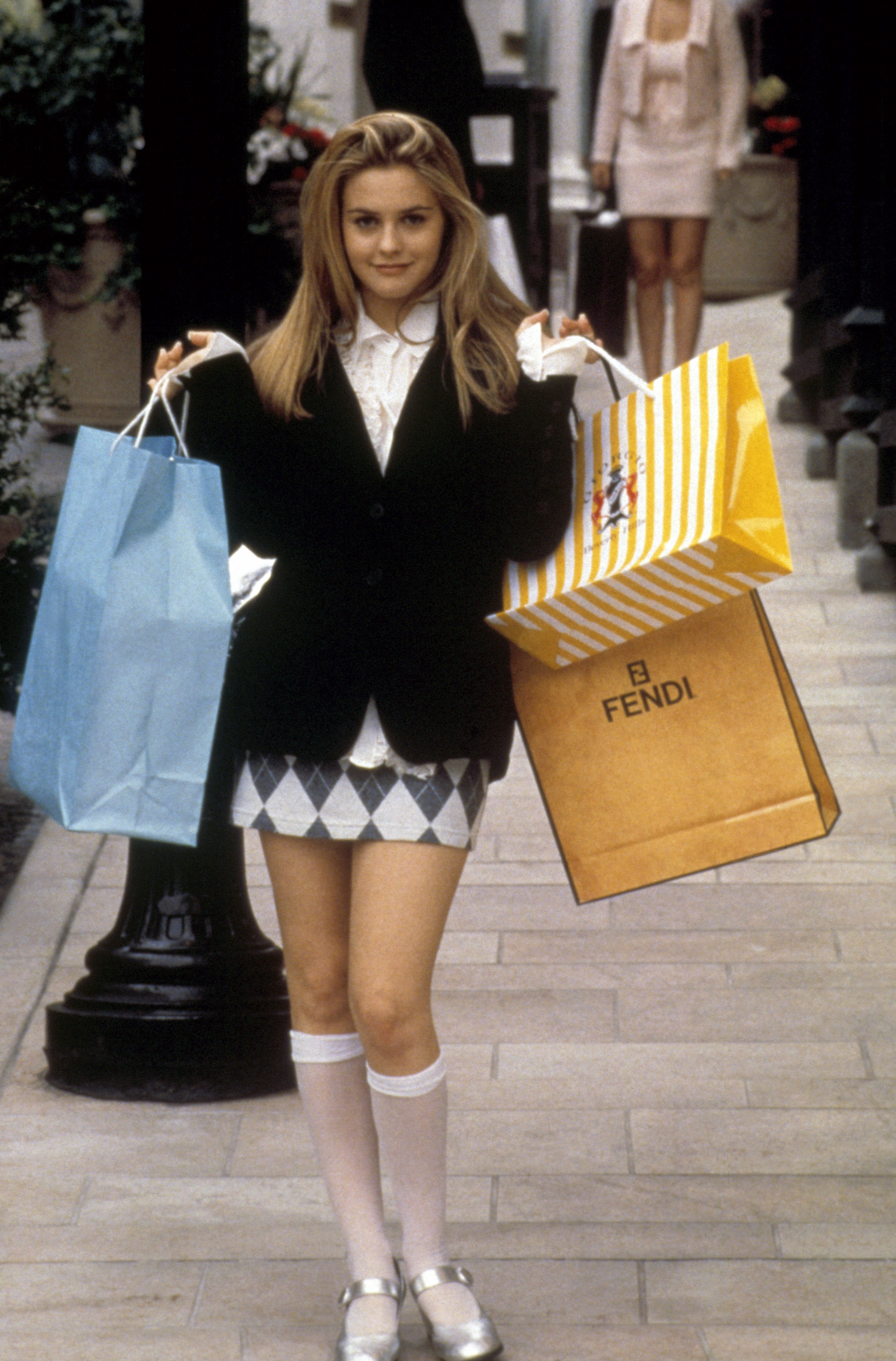 An image of Alicia Silverstone in character as Cher Horowitz from 1996&#039;s Clueless.