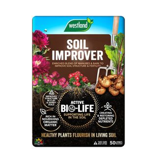 Bag of Westland soil improver 