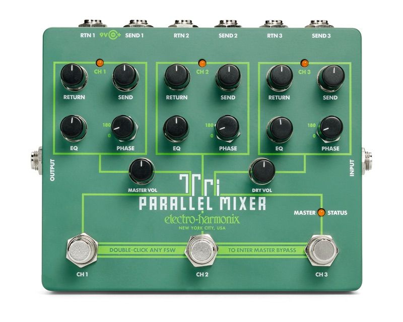 Electro-Harmonix Unveils New Tri Parallel Mixer | Guitar World