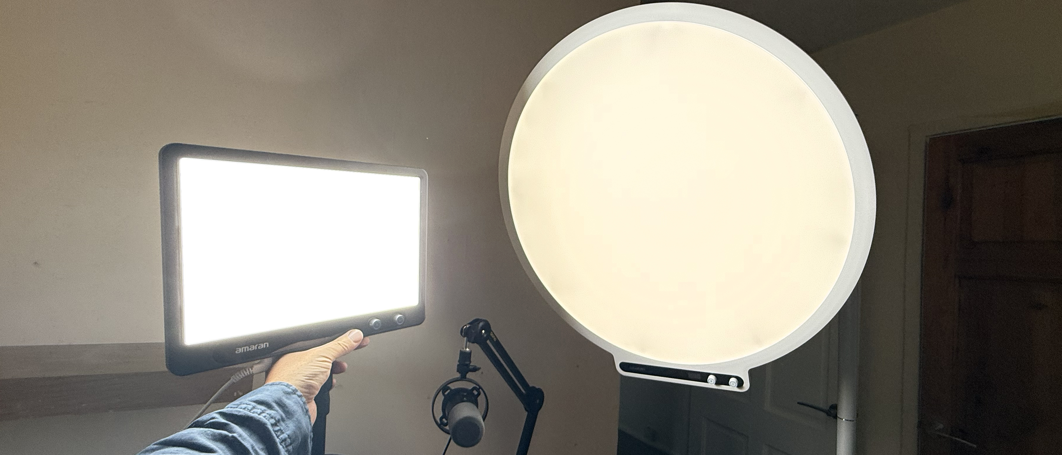 Amaran Verge and Verge Max lights