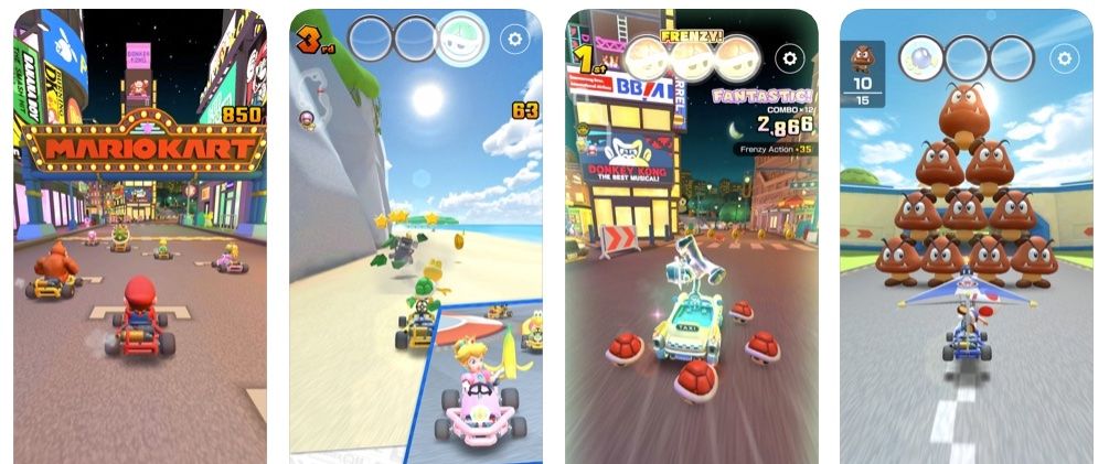 Stream Race with Your Favorite Characters in Mario Kart Tour