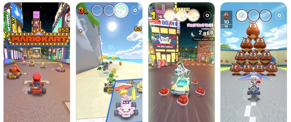 Mario kart tour IOS vs Asphalt 9 