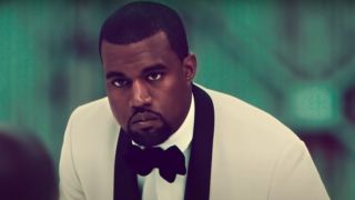 Kanye West in the music video for Runaway