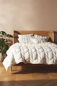 Cable-Knit Jersey Quilt: was $248 now $171 @ Anthropologie