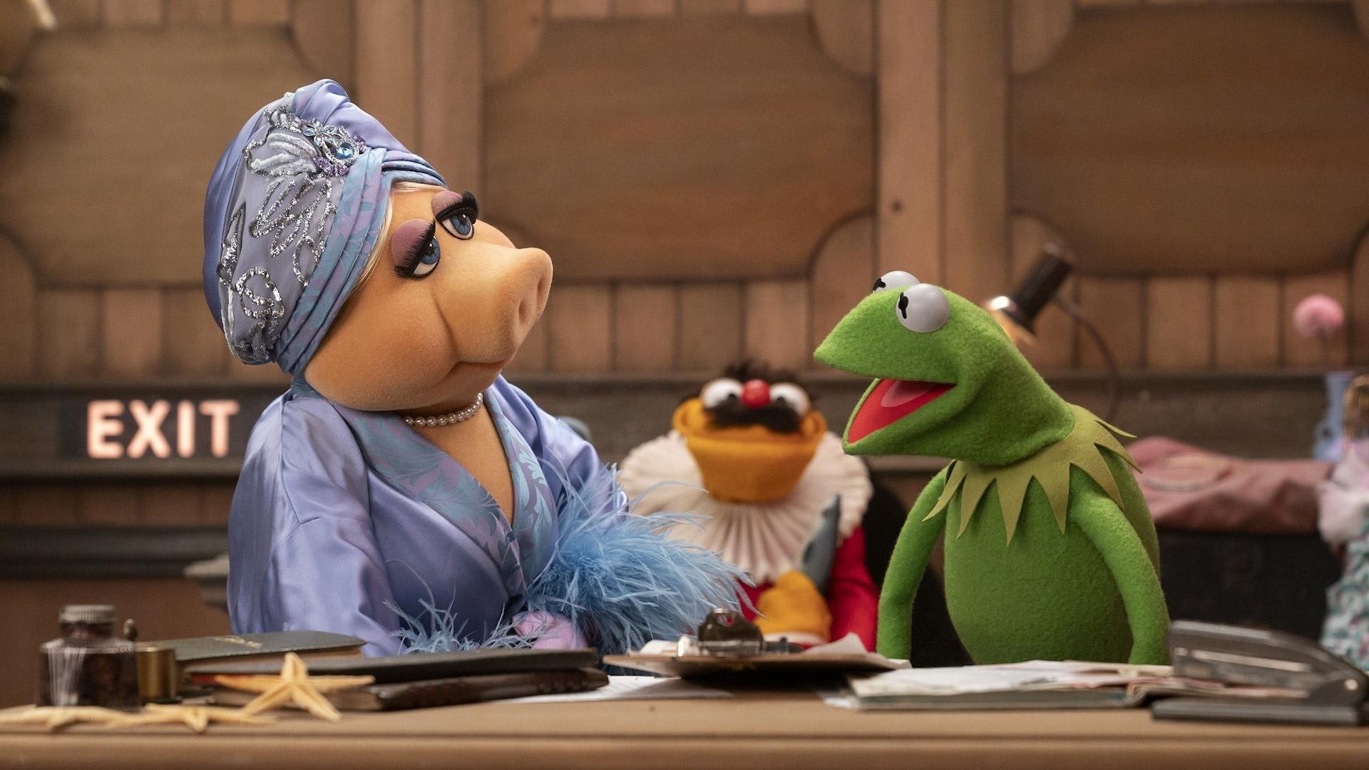 The Muppet Show Special Event on Disney+ Miss Piggy, Lew Zealand, Kermit