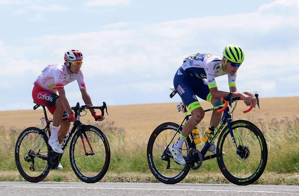 tephane Rossetto (Cofidis) and Yoann Offredo (Wanty-Groupe Gobert) made the escape on the Tour's longest stage